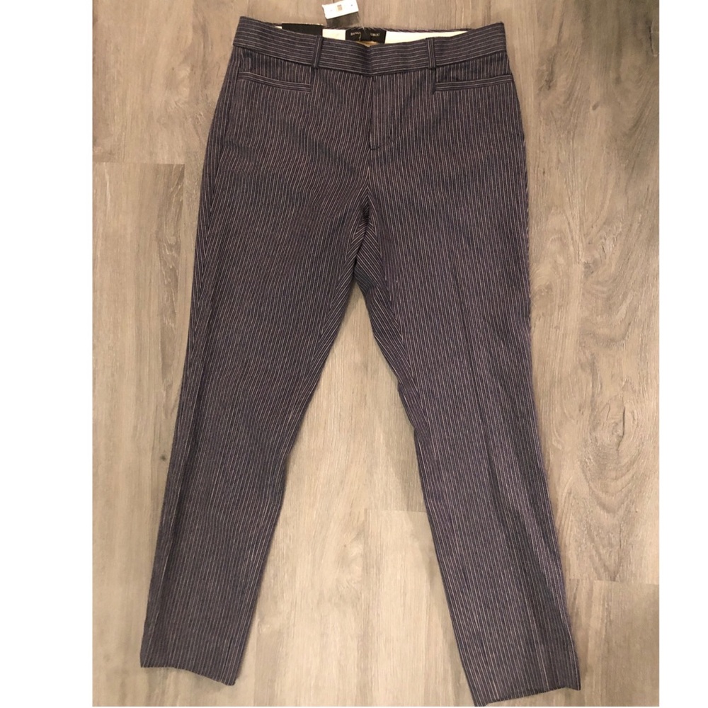 Banana Republic NEW blue striped slim ankle pants